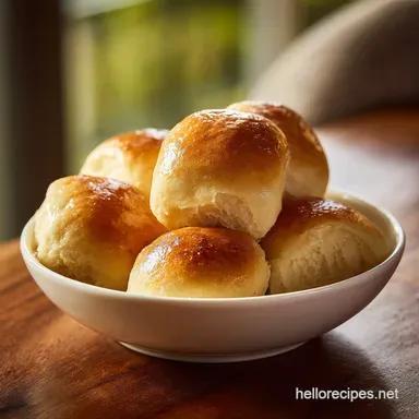 One Hour Dinner Rolls: Fluffy Homemade Dinner Rolls Recipe