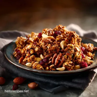The Great Nut Escape OOPS All Nuts Granola GrainFree Clusters Recipe Card
