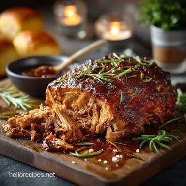 Foolproof Pulled Pork Recipe Low Slow Oven Method for Melting Tenderness Recipe Card