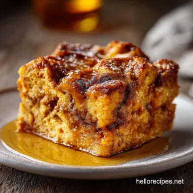 Pumpkin French Toast Casserole: The Easy Overnight Fall Brunch Bake Recipe Card