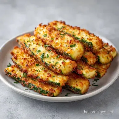 Parmesan Air Fryer Zucchini in 17 Min