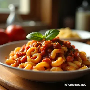 Pasta e Fagioli Grandma Emilias SoulWarming Classic Recipe Card