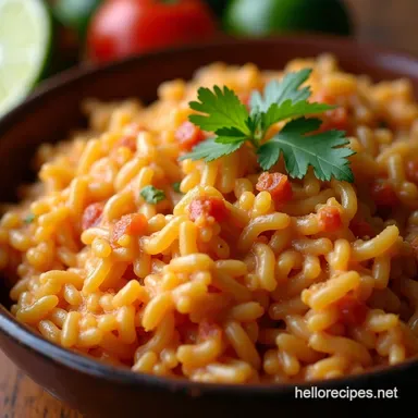 Paula Deen Mexican Rice Recipe Creamy Fiesta Comfort Recipe Card