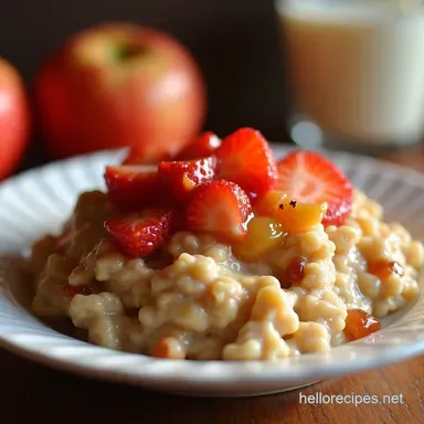 Peanut Butter Jelly Overnight Oats Childhood Fave Recipe Card