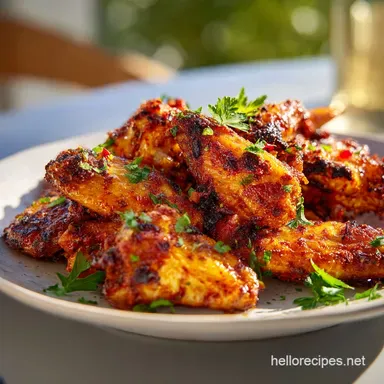 Pellet Grill Chicken Wings for 4 Servings: Ultra Crispy Result
