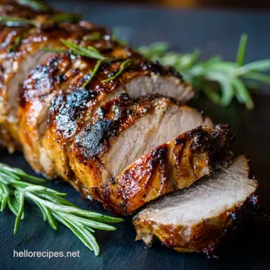 FailProof Roasted Pork Tenderloin The Trick to a Juicy Crispy Crust Recipe Card