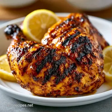 Perfect Juicy Grilled Chicken: Meal Prep Recipe Card