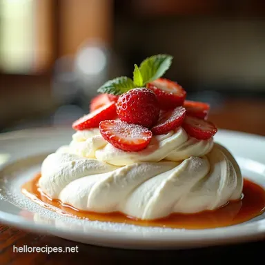 Pavlova Perfection Dessert Tips for a Meringue Masterpiece Recipe Card
