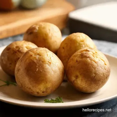 Best Way to How to Make Baked Potatoes Crispy Fluffy Recipe Card