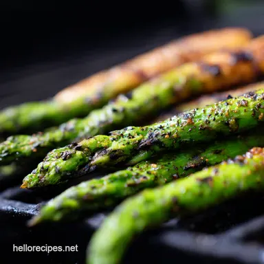 BBQ Asparagus Recipe My Ridiculously Easy Grilled Side Recipe Card