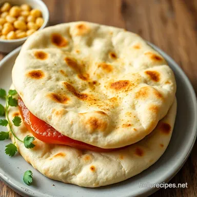 My Go-To Pita Recipe: Perfectly Pillowy Every Time! Recipe Card