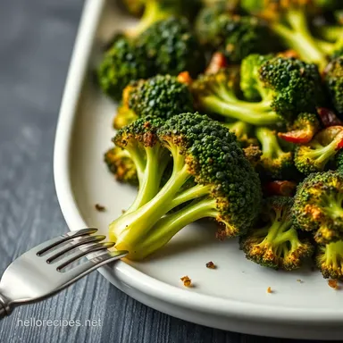 Roasted Broccoli: Crispy Perfection Every Time! Recipe Card
