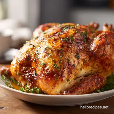 Roast Turkey Recipe: Crispy Skin & Juicy Meat