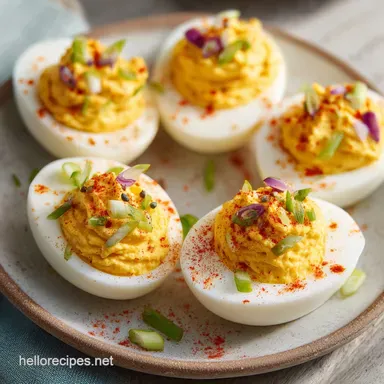Deviled Eggs Recipe with Velvety Mousse | 45 Mins Recipe Card