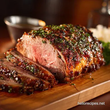 Prime Rib: The Absolute Best Reverse Sear Roast Recipe Recipe Card