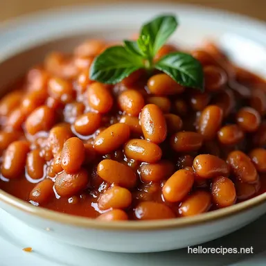 Super Easy Homemade Baked Beans Proper Peasy Recipe