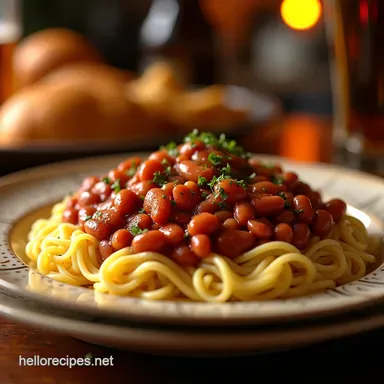 Proper PubStyle Homemade Baked Beans The Real McCoy Recipe Card