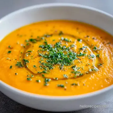 Protein Packed Roasted Veggie Soup for 4 Recipe Card