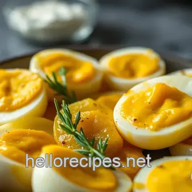 Classic Pickled Eggs Recipe: Pub Grub Perfection!
