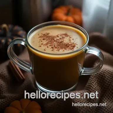 Cozy Pumpkin Spice Coffee Drink Recipe: My Easy Homemade Twist Recipe Card