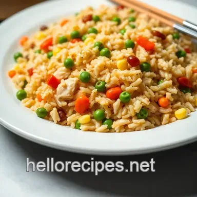 Quick and Easy Chicken Fried Rice: My Family's Weeknight Favorite! Recipe Card
