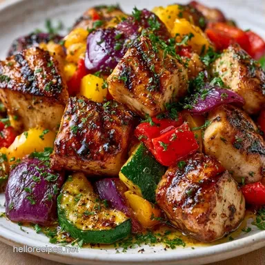 Quick Family Grill Packets for 4 Servings Recipe Card