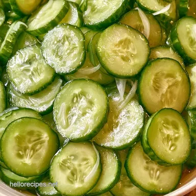 Refrigerator Pickles in 20 Minutes