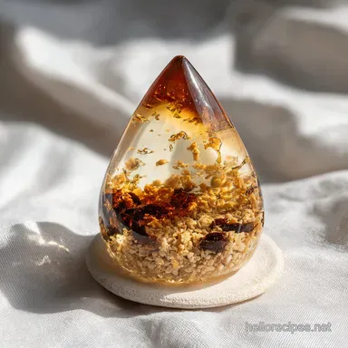 Rain Drop Cake with Kinako & Syrup | 1h 10m Recipe Card