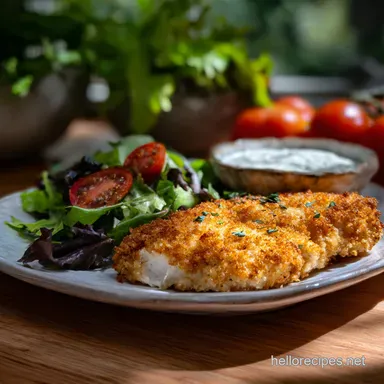 Ranch Chicken Baked Crispy in 30 Minutes Recipe Card