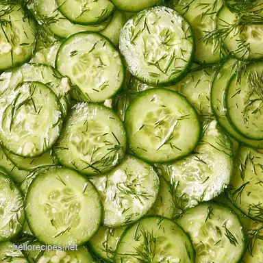 Refrigerator Spicy Dill Pickles: Crispy Recipe Card