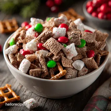 Holiday Reindeer Chow: No-Bake, Ultimate Festive Puppy Chow Mix