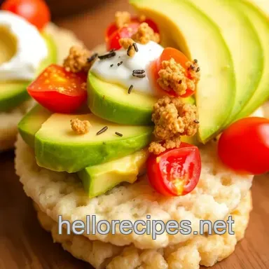 10 Irresistible Rice Cake Toppings for Healthy Snacking Recipe Card