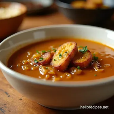 The Deep Dive Truly Rich French Onion Soup Recipe Recipe Card