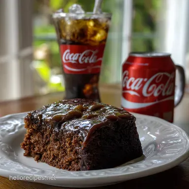 Classic Coca Cola Cake A Rich Fudge Glaze Recipe