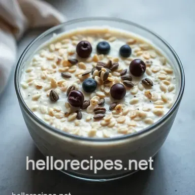 Rise & Shine Overnight Oats: Your Easy Flavour Adventure! Recipe Card