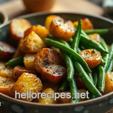 Why My Family Loves Roast Baby Potatoes & Green Beans Simply