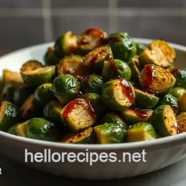 How to Cook Brussels Sprouts: Easy Roasted Recipe with Balsamic Glaze