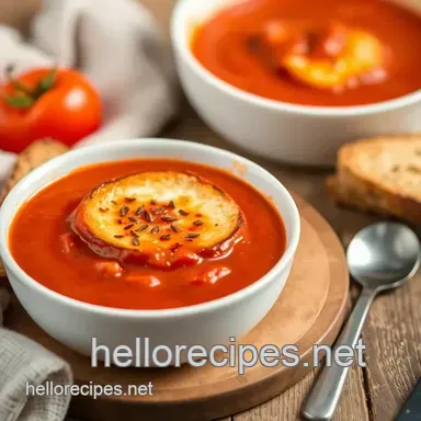 Easy Roasted Tomato Soup with Grilled Cheese: My Comforting Classic Recipe Card