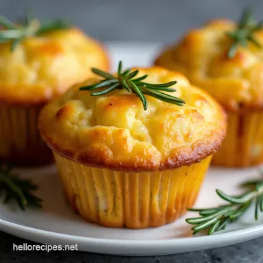 Foolproof Savory Rosemary Cheese Muffins Recipe Quick Bake