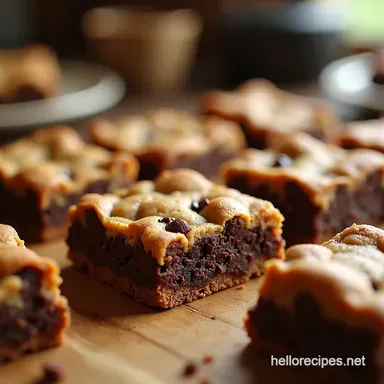 Recipe Journal Inspo Rustic Chocolate Chunk Cookie Bars Recipe Card