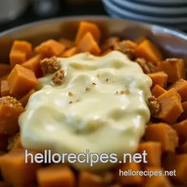 How to Make My Grandmother's Ruth Chris Sweet Potato Casserole Recipe Card