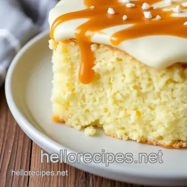 Salted Caramel Kentucky Butter Cake: The Ultimate Moist Delight! Recipe Card