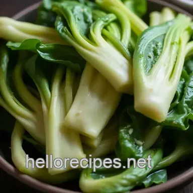 How Do You Prepare Bok Choy? Easy Sautéed Recipe for Beginners Recipe Card