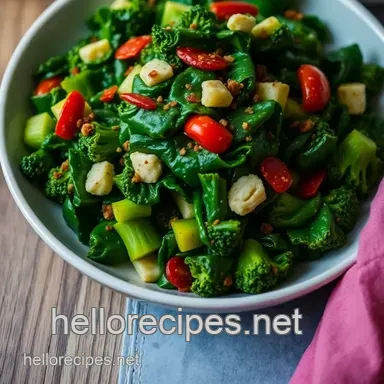 How to Sauté Broccoli Rabe: My Easy, Flavorful Recipe! Recipe Card