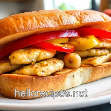 Ultimate Spicy Sautéed Chicken Sandwich with Peppers: 5 Flavorful Tips!
