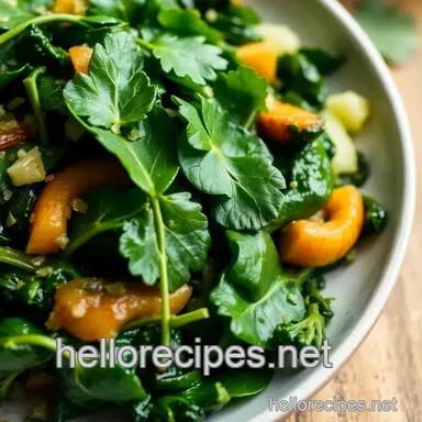 How to Make the Best Sautéed Greens with Fresh Flavor Boost Recipe Card