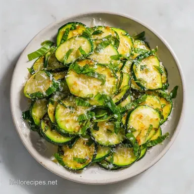 Sautéed Zucchini and Basil in 20 Minutes