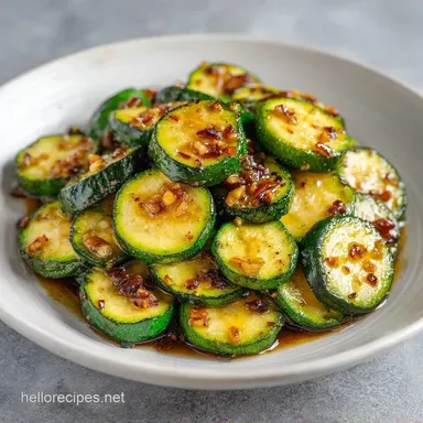 Saut&eacute;ed Zucchini with Garlic (15 Min)
