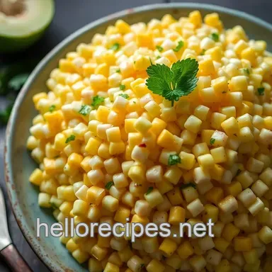 Easy & Delicious Esquites Recipe: My Family's Favorite Corn Salad Recipe Card