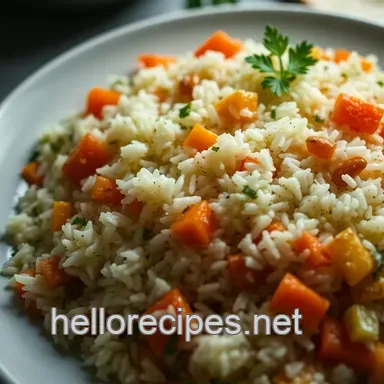 Easy Rice Pilaf Recipe: My Savory Herb and Vegetable Delight Recipe Card